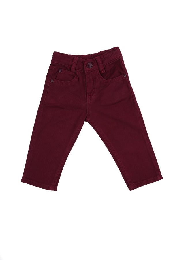 FASARDI Boys' shorts burgundy color