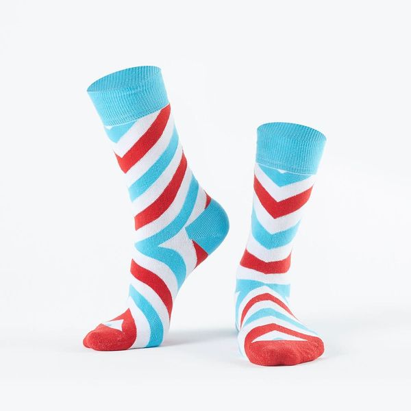 FASARDI Dámské ponožky s barevnými proužky