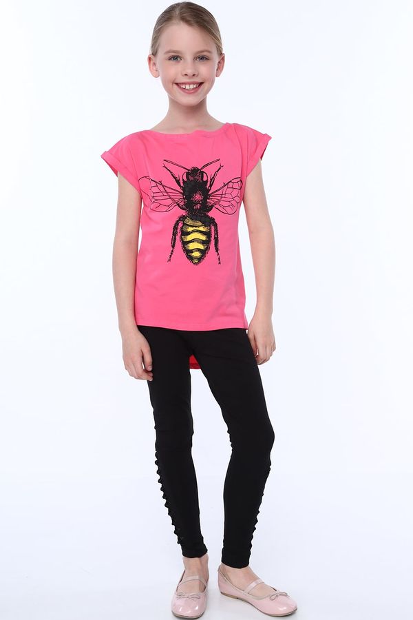 FASARDI Dívčí tričko s amarantem včelím
