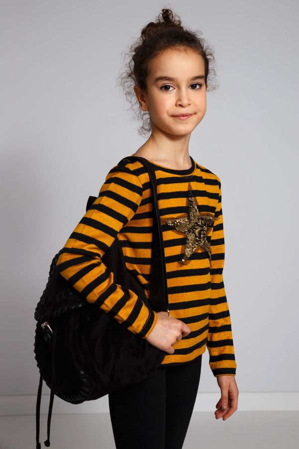 FASARDI Honey striped sweater