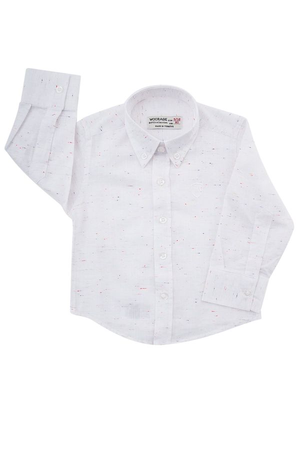 FASARDI White spotted shirt