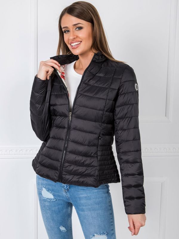 Fashionhunters Black jacket Daphne