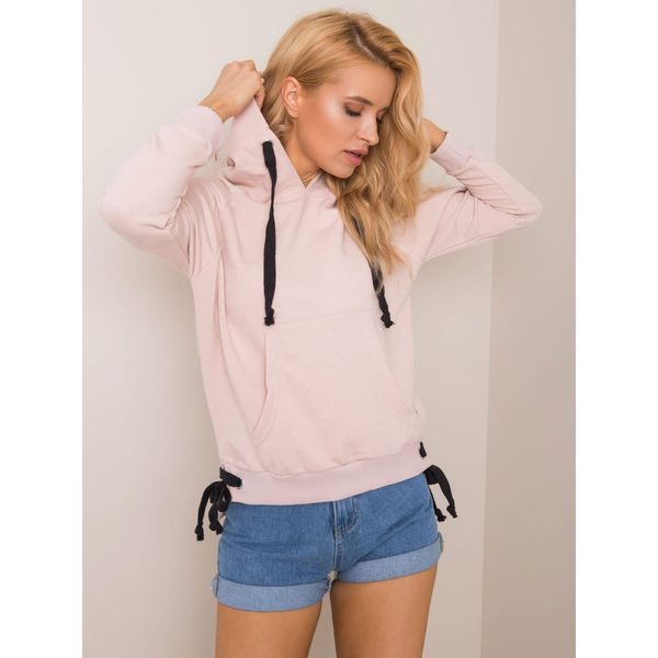 Fashionhunters Dirty pink Cassie sweatshirt