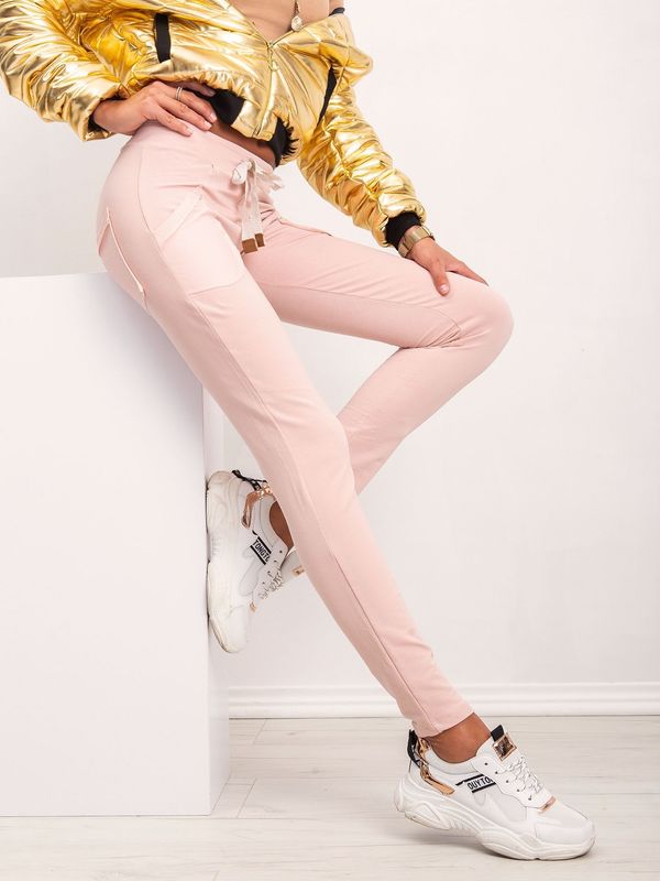 Fashionhunters Dirty Pink Pants Pixel