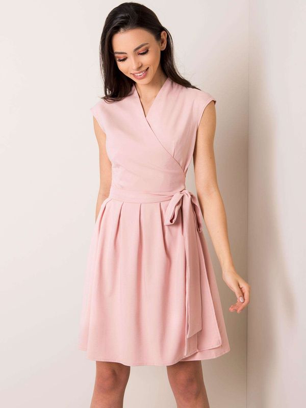 Fashionhunters Lady's pink dress