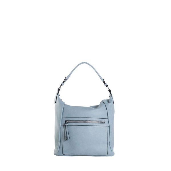 Fashionhunters Light blue women's shoulder bag with pocket