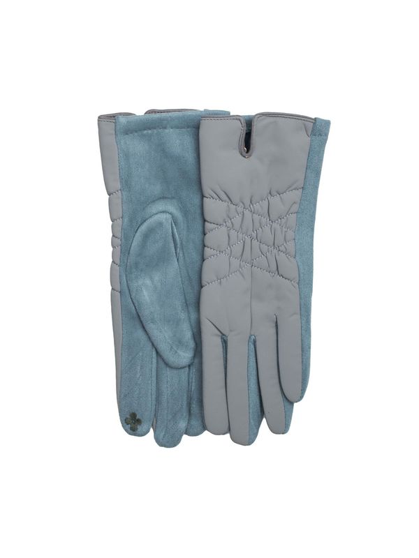 Fashionhunters Light gray women's gloves for the winter