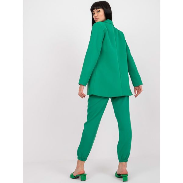 Fashionhunters Light green women's blazer from the Veracruz suit