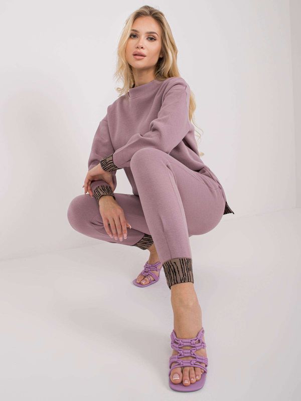 Fashionhunters Light purple Oslo set