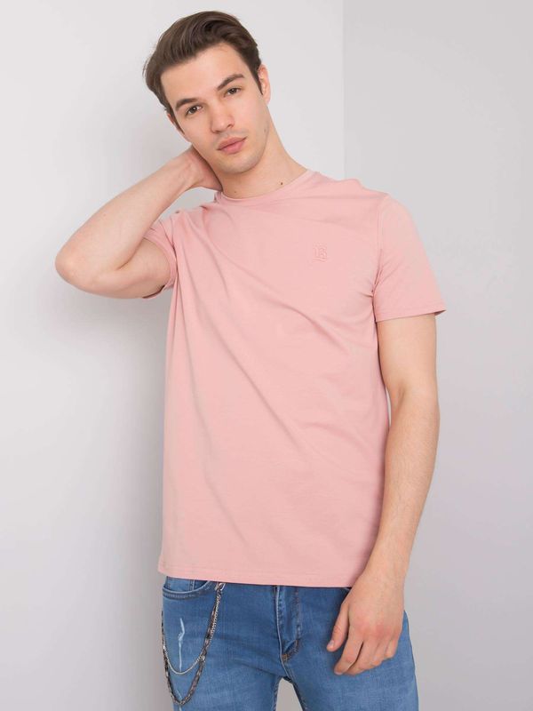 Fashionhunters LIWALI Powder smooth t-shirt męski