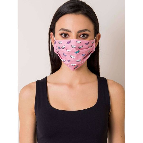 Fashionhunters Pink watermelon protective mask