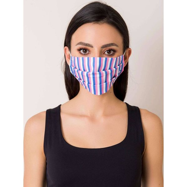 Fashionhunters Protective mask with colored stripes