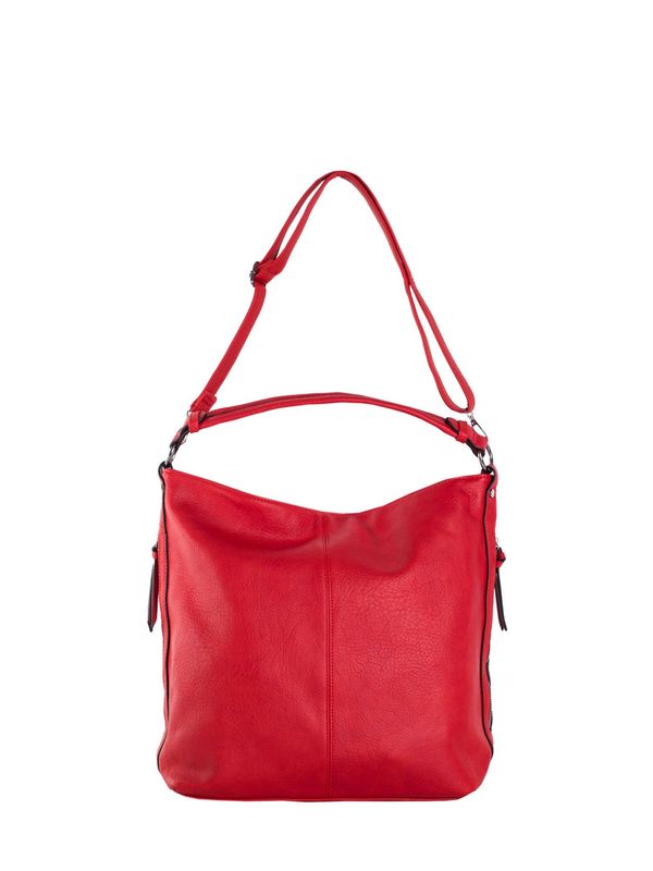 Fashionhunters Red spacious shoulder bag made of eco-leather