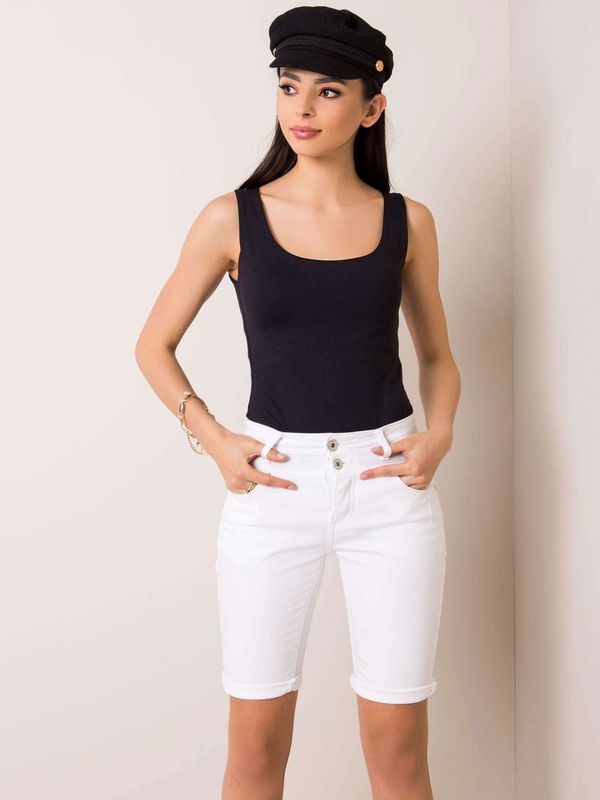 Fashionhunters White Shorts Jessica SUBLEVEL
