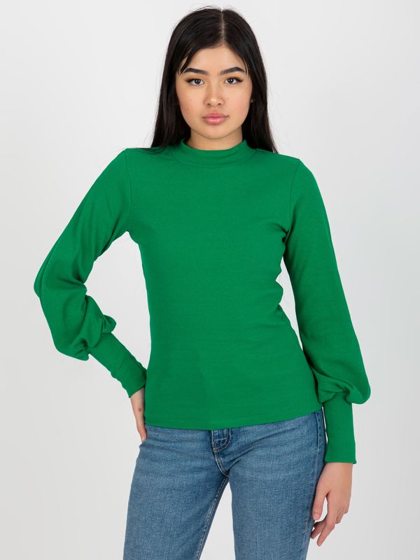 Fashionhunters Women's blouse Rue Paris - green