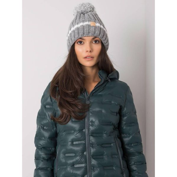 Fashionhunters Women's warm gray hat