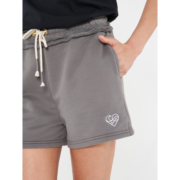 Femi Stories Femi Stories Woman's Shorts Jane Dark Ash