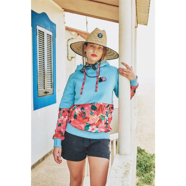 Femi Stories Femi Stories Woman's Sweatshirt Kenta Mexican Roses
