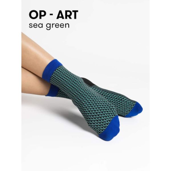 Fiore Fiore Woman's Socks Op-Art