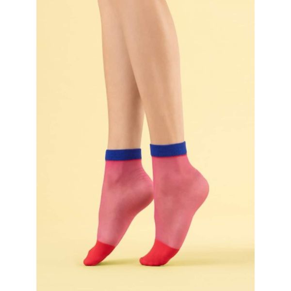 Fiore Fiore Woman's Socks Sunset Glow