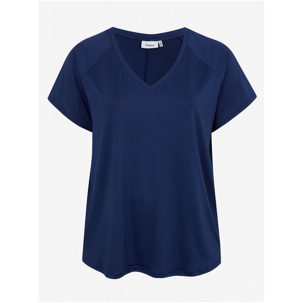 Fransa Dark blue Womens T-Shirt Fransa - Women