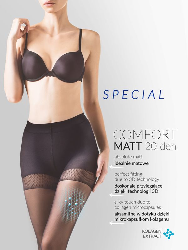 Gabriella Comfortable tights Matt 20 day code 479 Beige