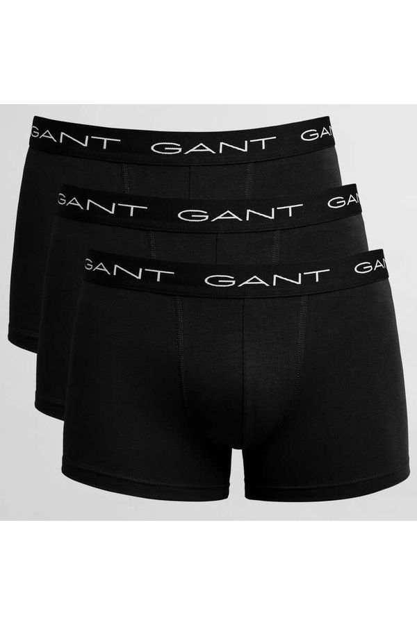 Gant 3PACK bokserki męskie Gant czarny (900003003-005)