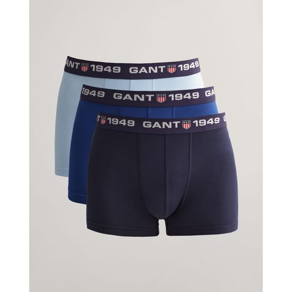 Gant 3PACK men's boxer shorts Gant blue (902233423-433)