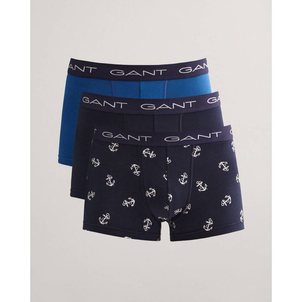 Gant 3PACK men's boxer shorts Gant blue (902243323-433)