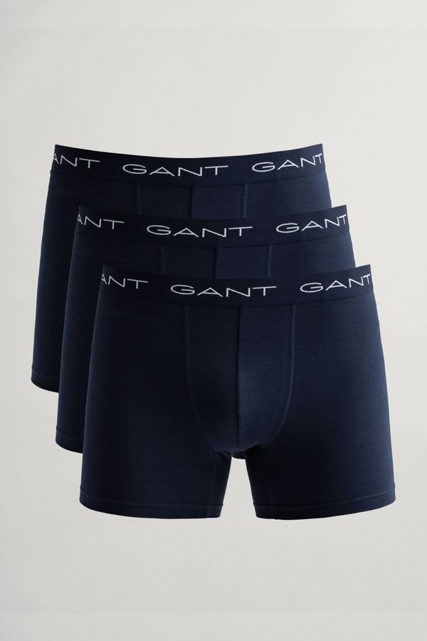 Gant 3PACK Mens Boxers Gant Blue (900003004-405)