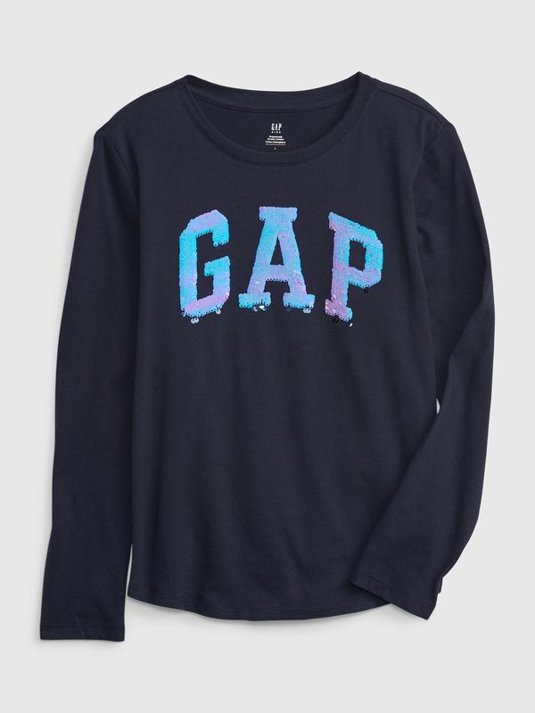 GAP Children's organic T-shirt with GAP logo - Girls