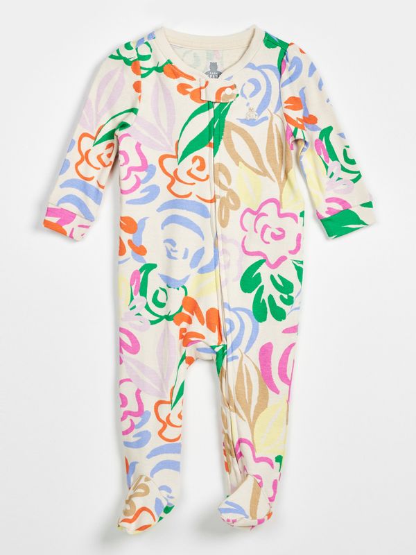 GAP GAP Baby floral overall organic - unisex