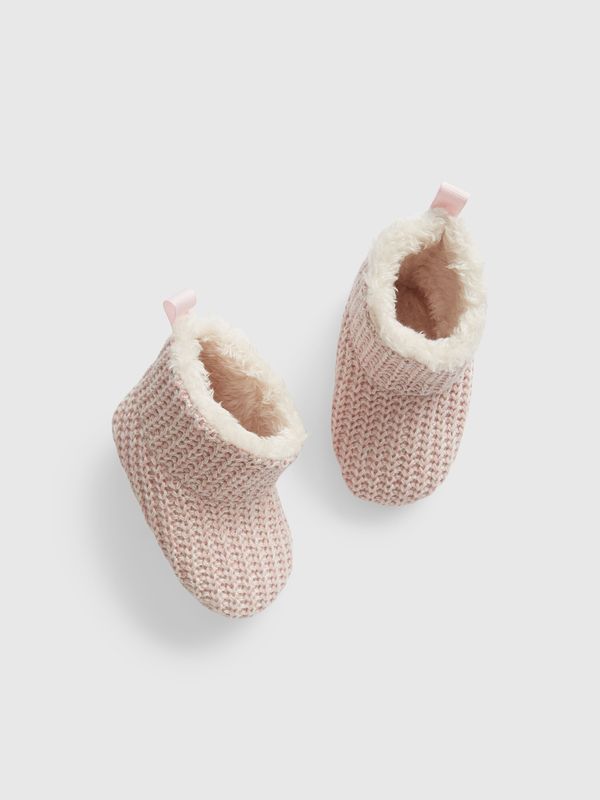 GAP GAP Baby insulated sherpa booties - Girls