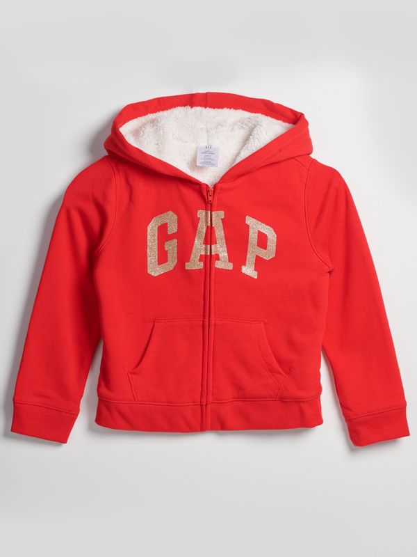 GAP GAP Baby insulated sweatshirt logo - Girls