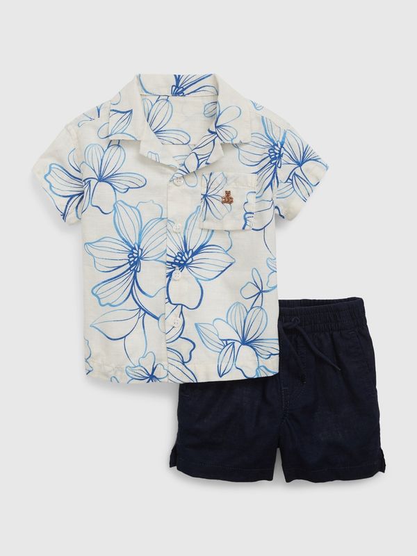 GAP GAP Baby Linen Shirt & Shorts - Boys