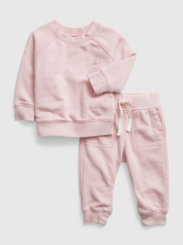 GAP GAP Baby outfit set sweatshirt and sweatpants - Girls