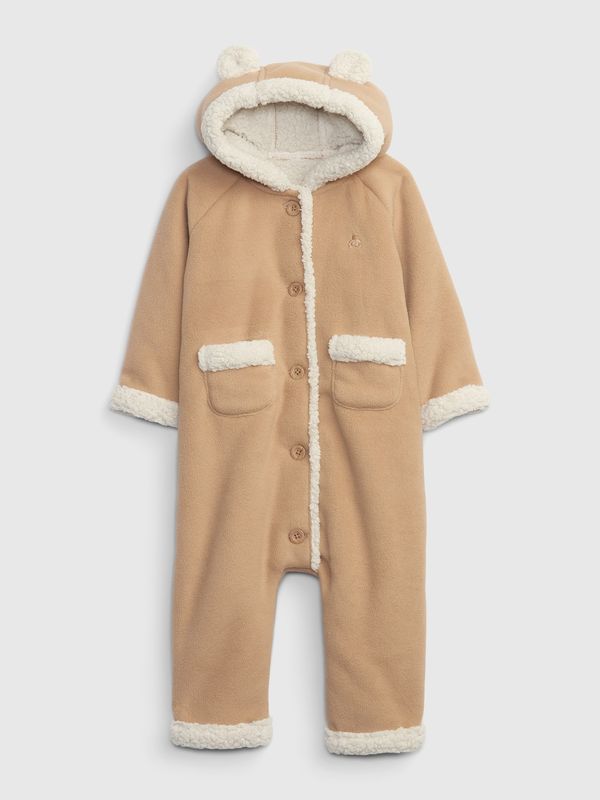 GAP GAP Baby overall with fur - Boys
