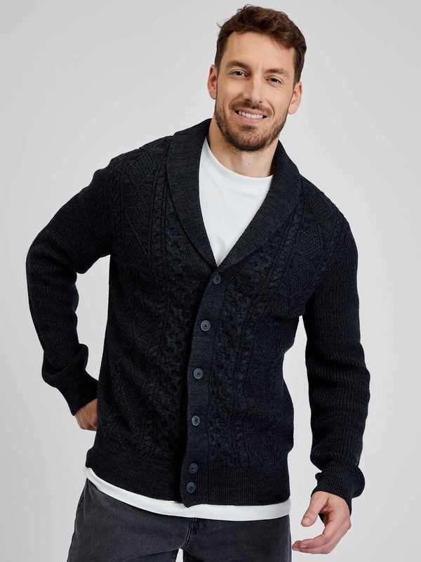 GAP GAP Cardigan with scarf collar - Men