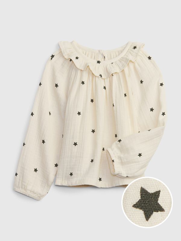 GAP GAP Children's blouse with stars - Girls