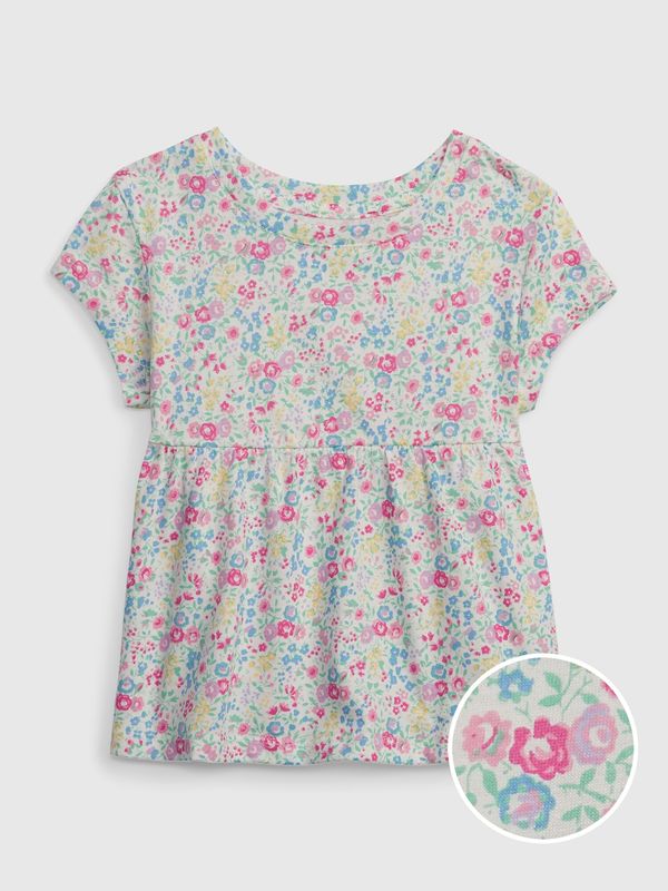 GAP GAP Children's Flowered T-shirt - Girls