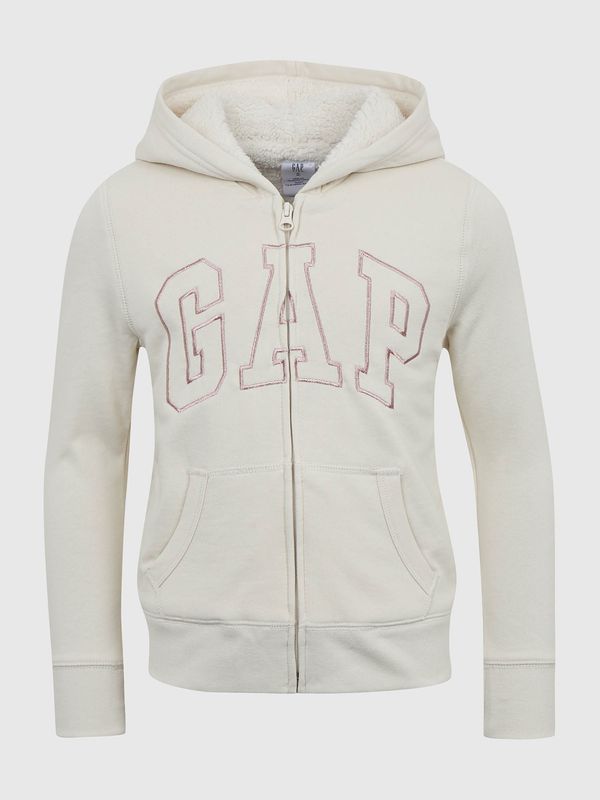 GAP GAP Children's insulated sweatshirt with logo - Girls