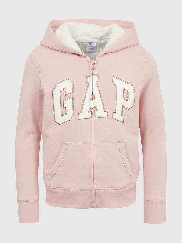 GAP GAP Children's insulated sweatshirt with logo - Girls