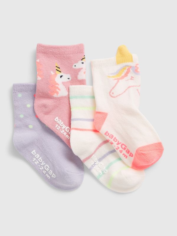 GAP GAP Children's socks, 4 pairs - Girls