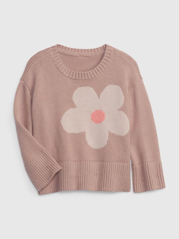 GAP GAP Children's sweater with flower - Girls