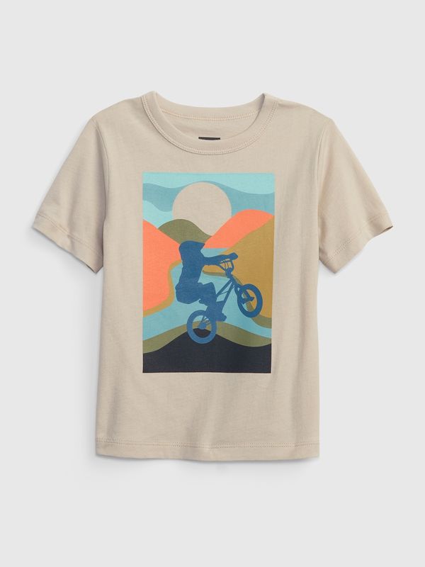 GAP GAP Children's T-shirt organic with print - Boys