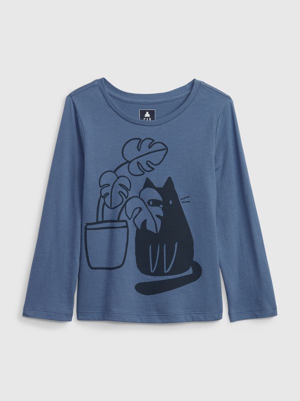 GAP GAP Children's T-shirt organic with print - Girls