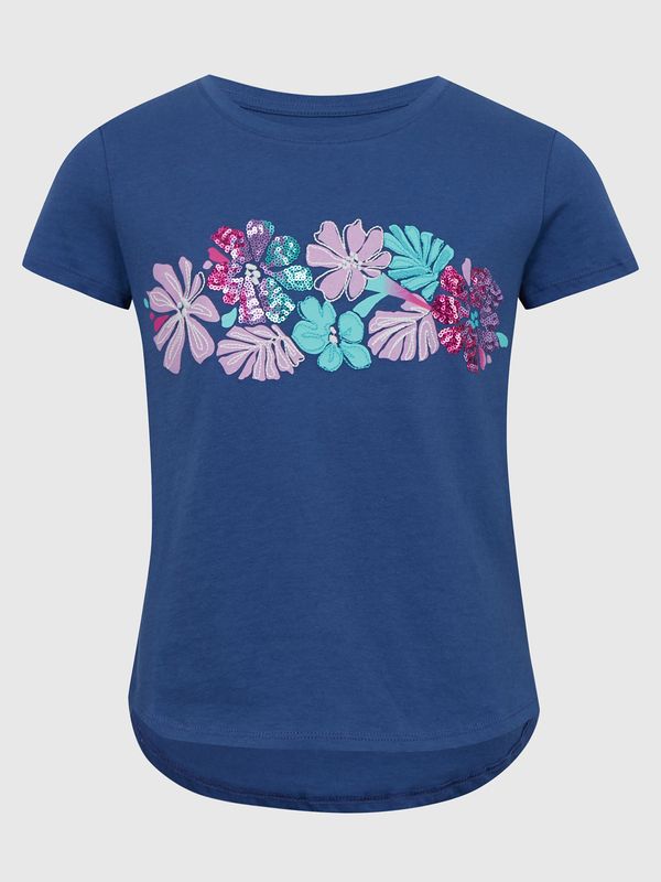 GAP GAP Children's T-shirt with flowers - Girls