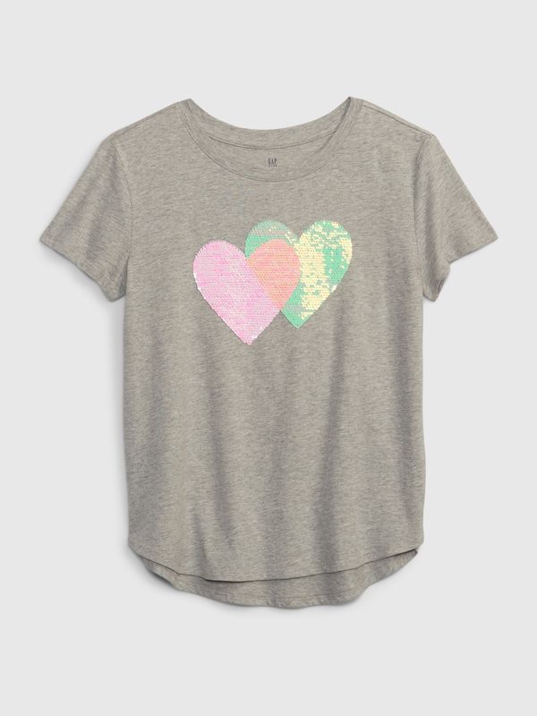 GAP GAP Children's T-shirt with sequins - Girls