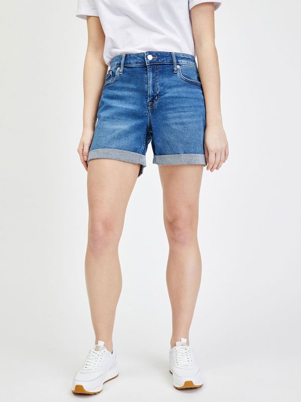 GAP GAP Denim Shorts dark high rise - Women