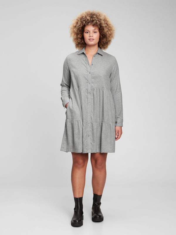 GAP GAP Flannel Button-down Dress - Women